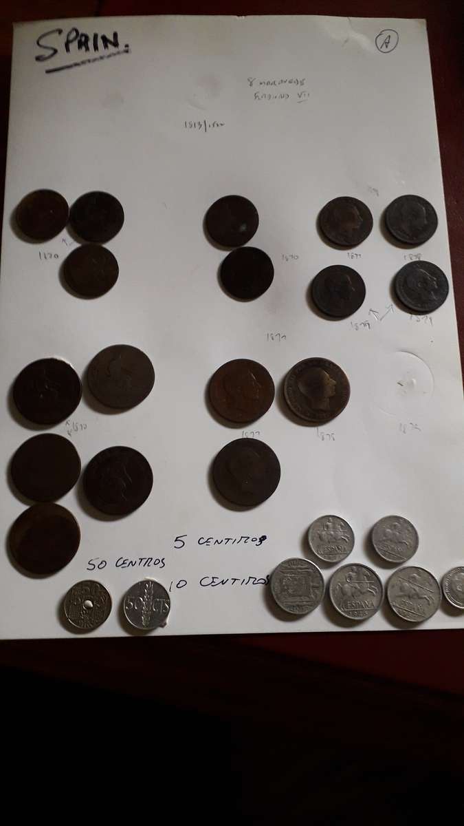 Spain combo  83x  coins