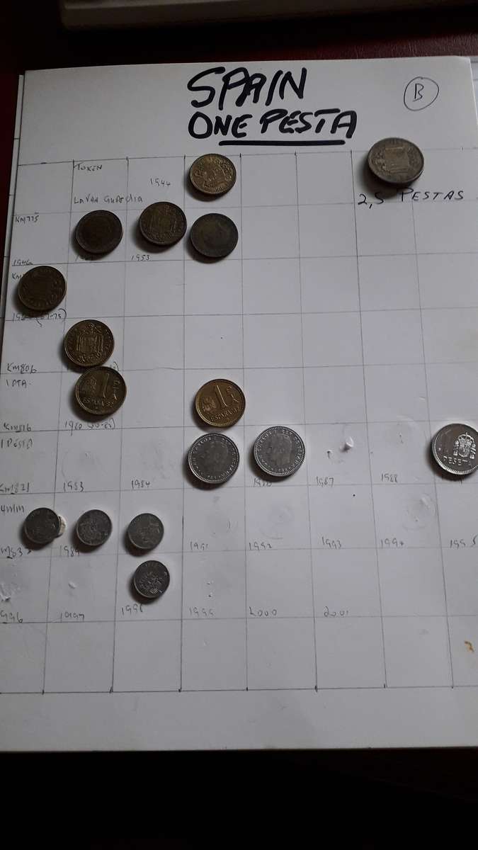 Spain combo  83x  coins