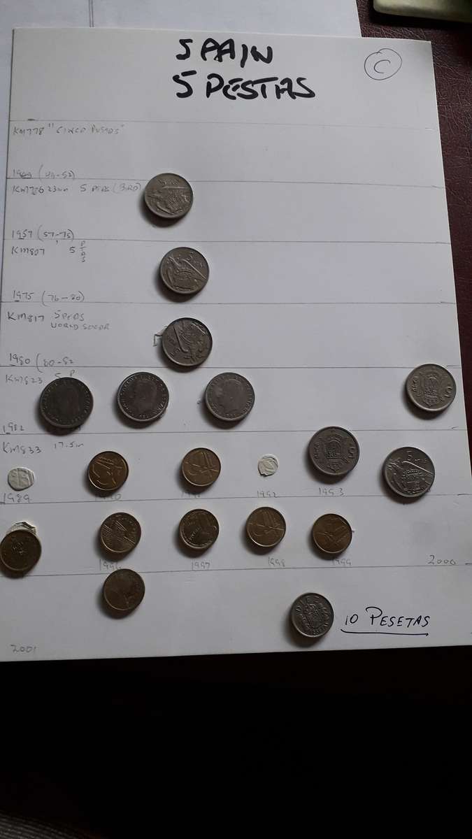 Spain combo  83x  coins