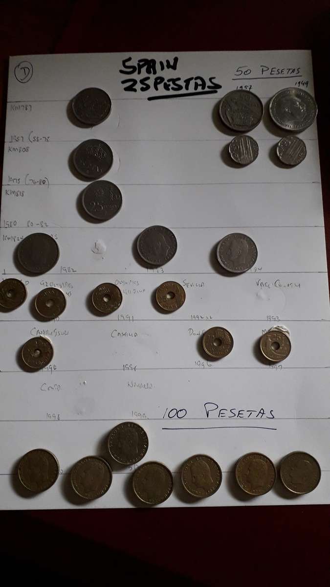 Spain combo  83x  coins