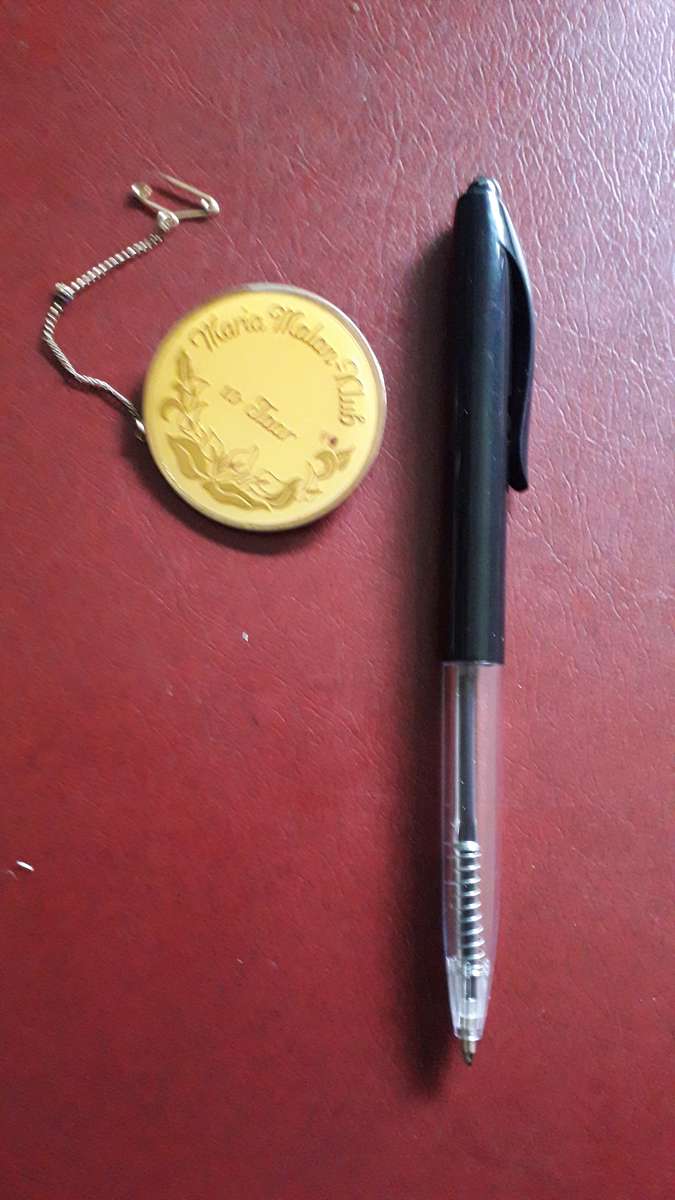 Maria Malan club madalion