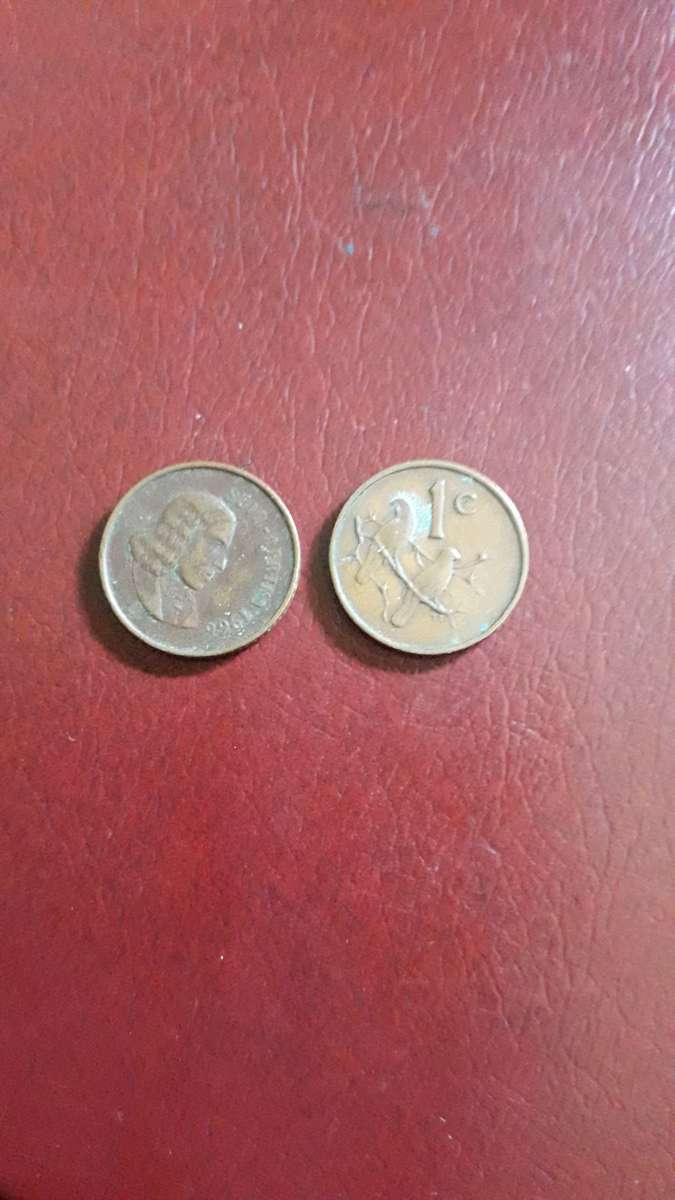 RSA   1  Cent 1966 A