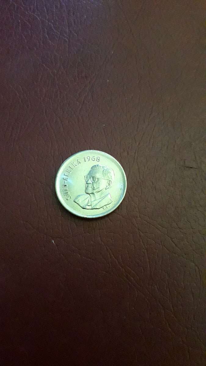 RSA  5 Cent 1968 A  HG