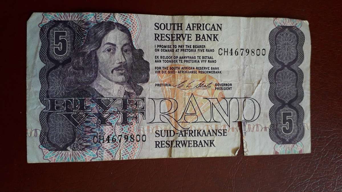 RSA  5 Rand  CL Stals
