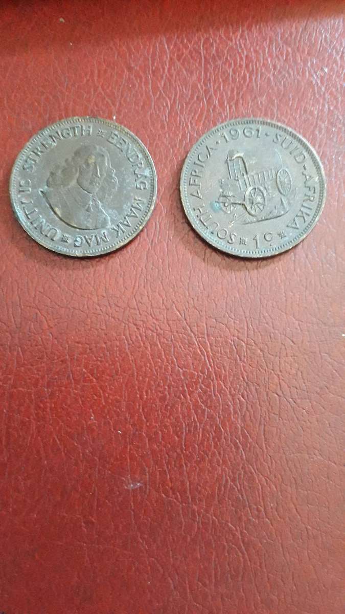 RSA  1 Cent  1961