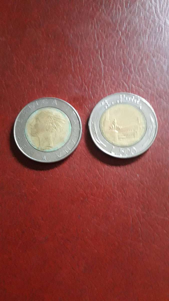 Italy  500 Lire  1986