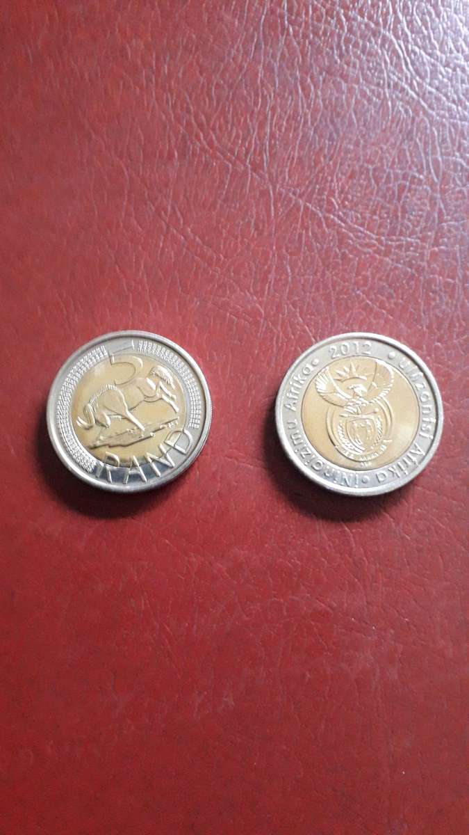 RSA  5 Rand  2012 HG