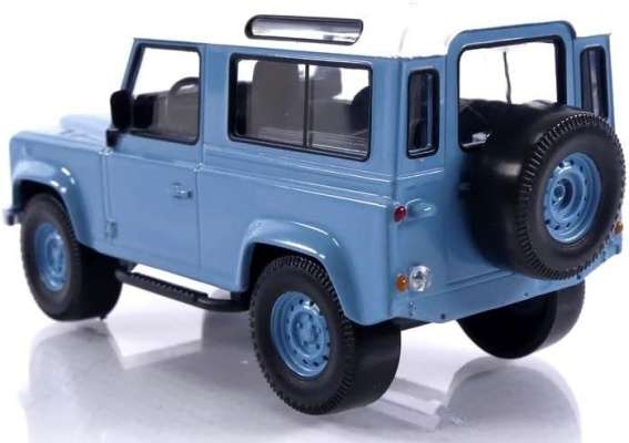 Land Rover Defender 1995 blue&white 1/43 Norev NEW+boxed #6180 instant wheels
