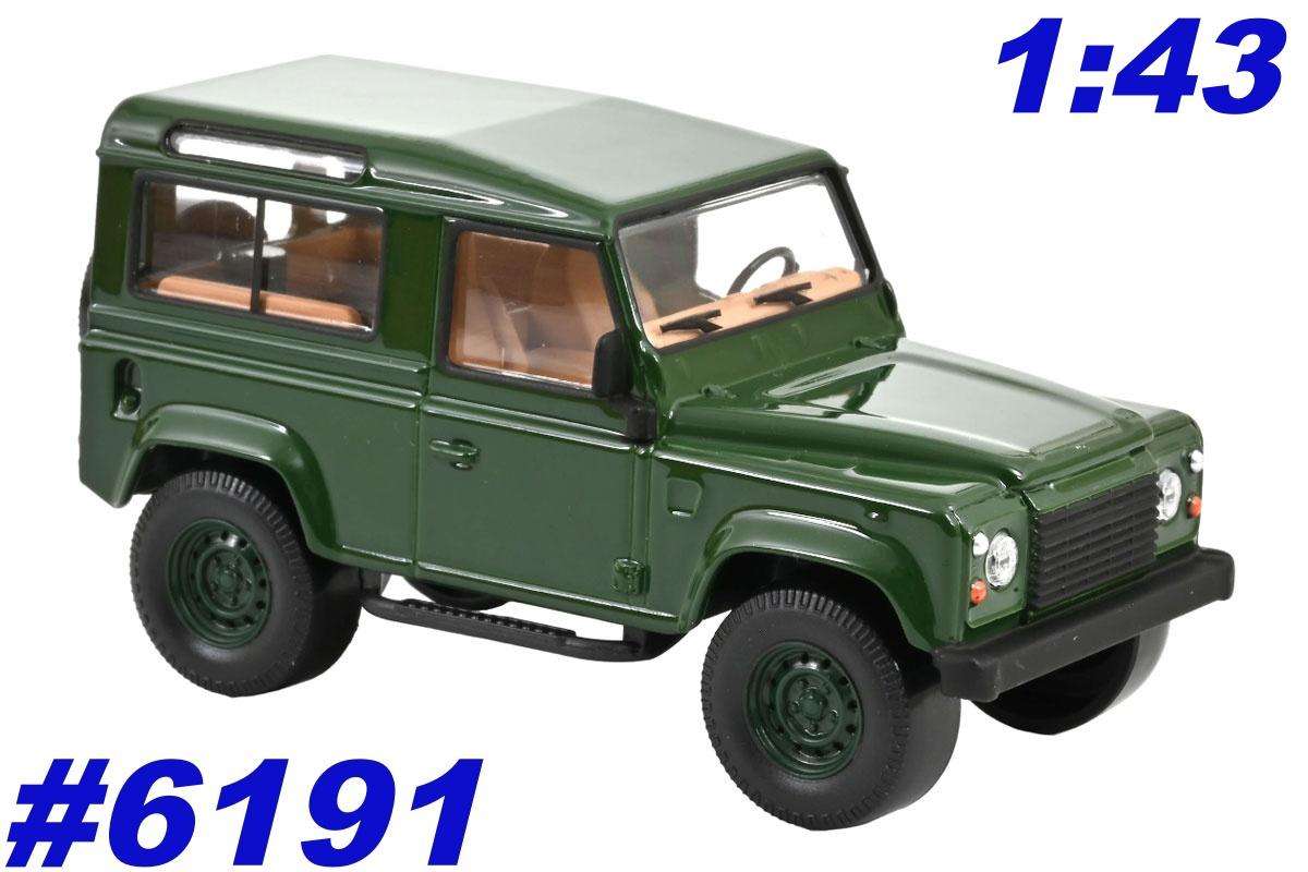 Land Rover Defender swb 1995 dark green 1/43 Norev NEW+BOXED #6191 instant wheels