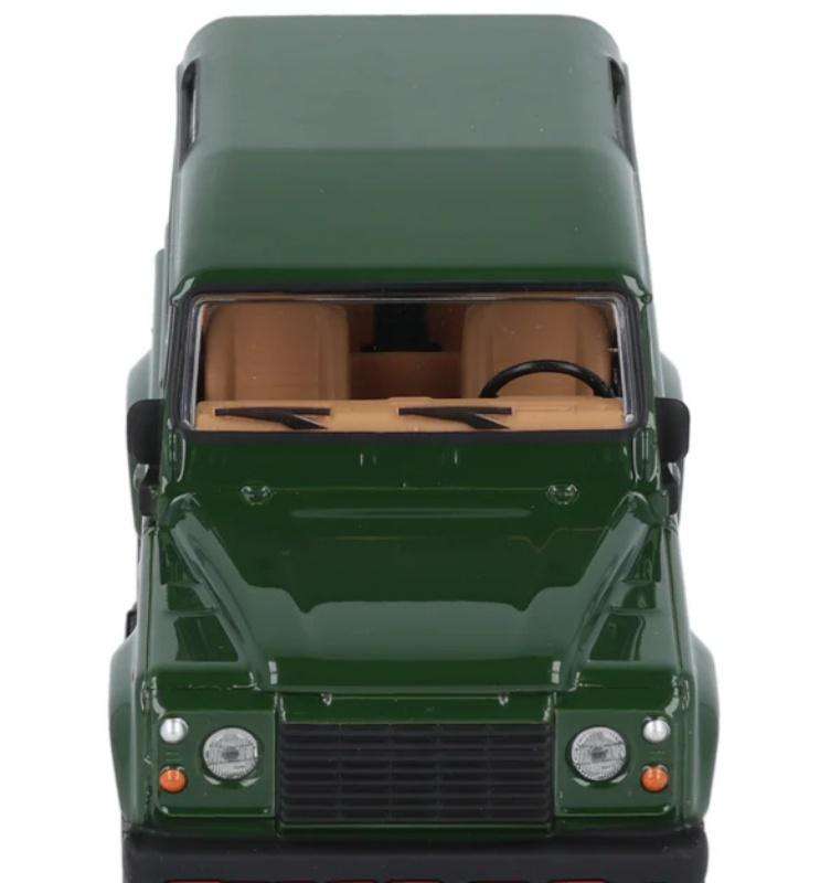 Land Rover Defender swb 1995 dark green 1/43 Norev NEW+BOXED #6191 instant wheels