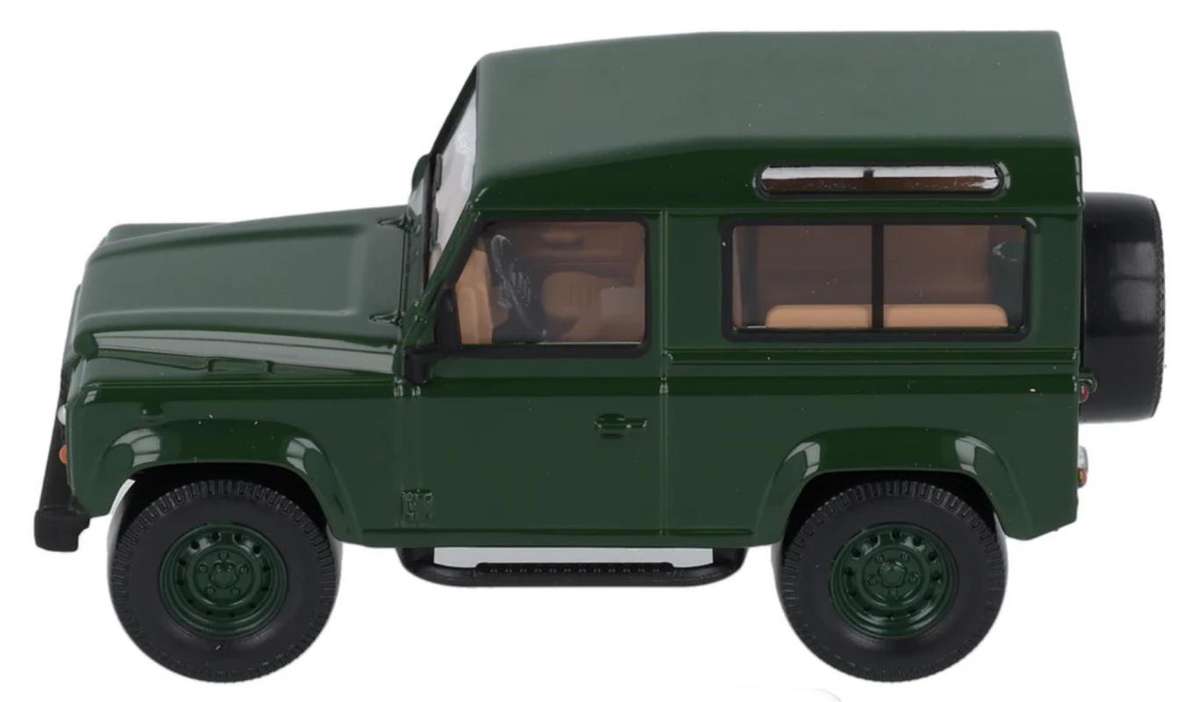 Land Rover Defender swb 1995 dark green 1/43 Norev NEW+BOXED #6191 instant wheels