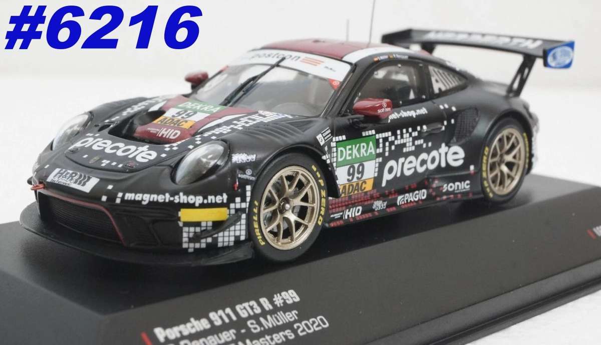 Porsche 911 GT3 R (#99) ADAC GT-Masters 2020 Herberth 1/43 IXO NEW+boxed #6216 instant wheels
