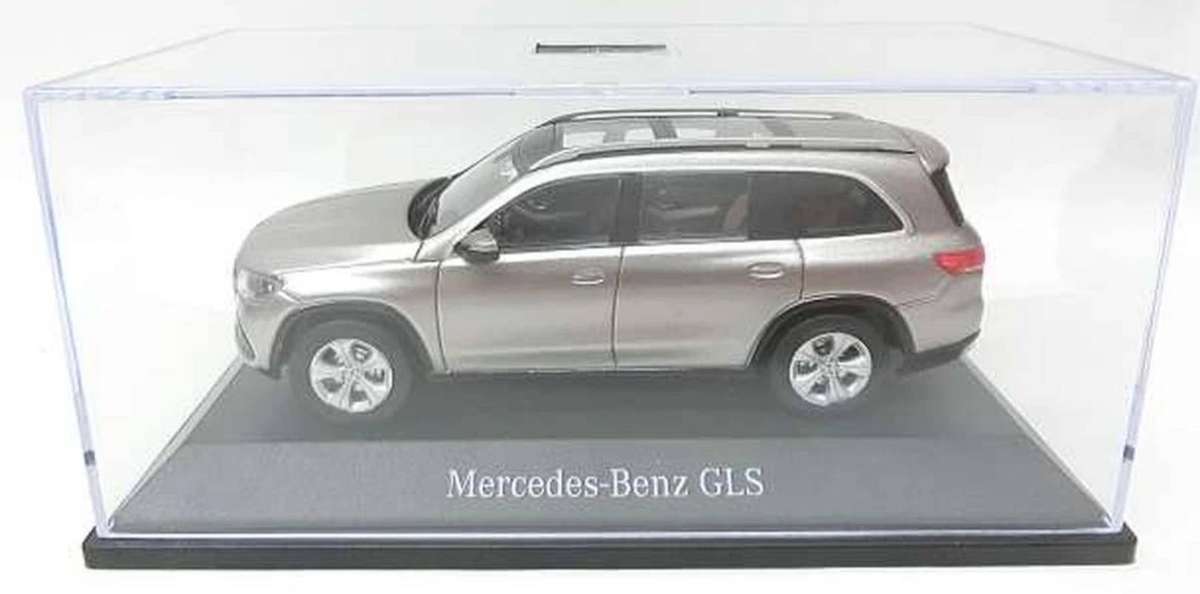 Mercedes-Benz GLS Class (X167) 2019 Mojave Silver 1:43 Z-Model NEW+boxed #6221 instant wheels