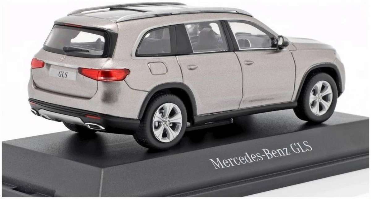 Mercedes-Benz GLS Class (X167) 2019 Mojave Silver 1:43 Z-Model NEW+boxed #6221 instant wheels
