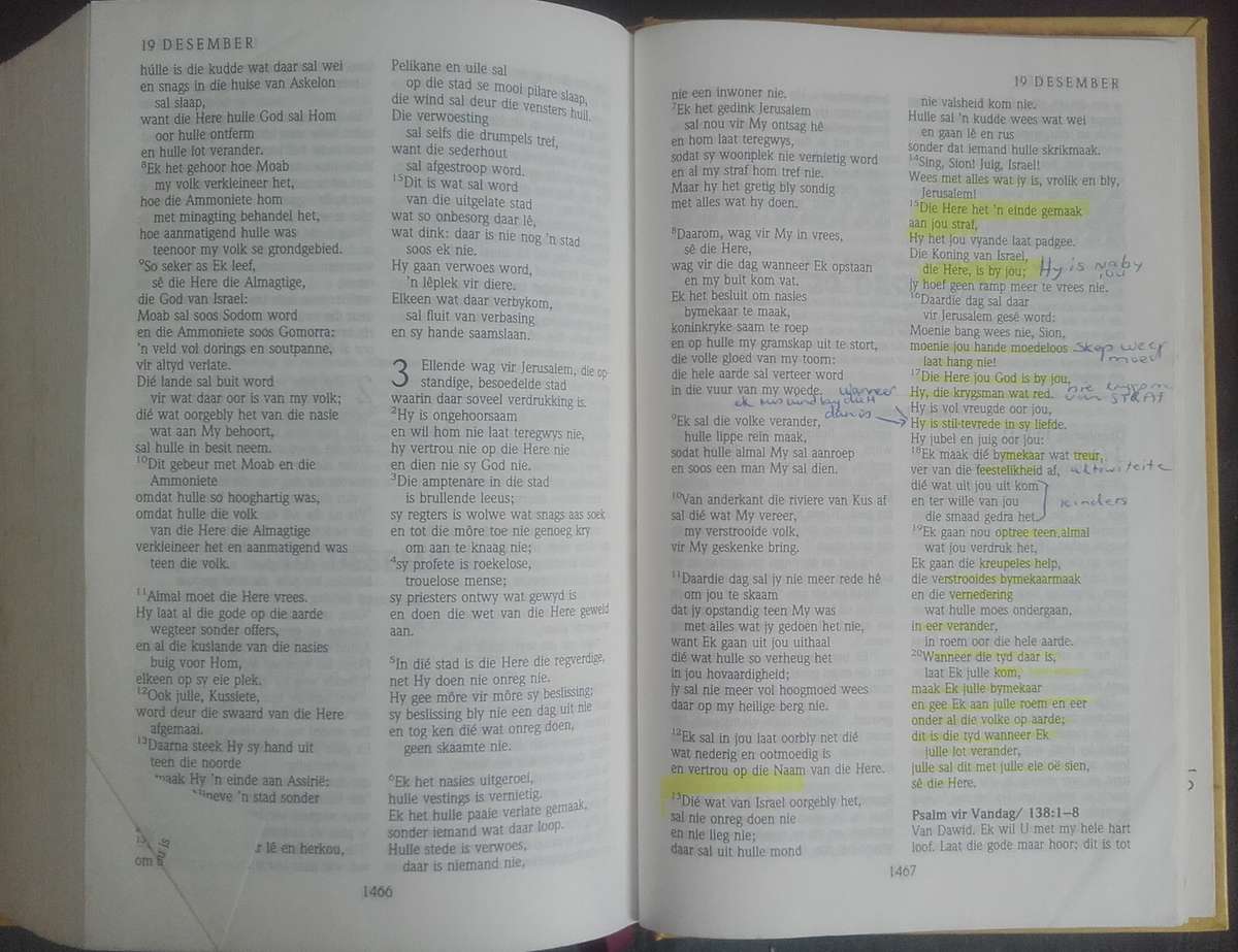 Bible - Die Eenjaar Bybel - 1989