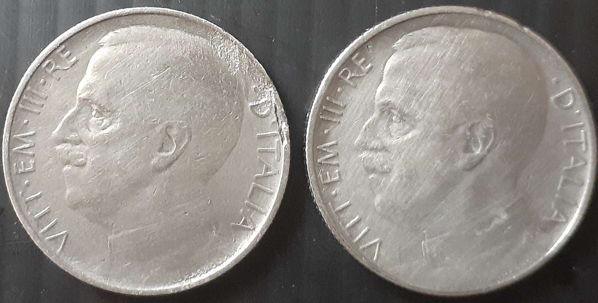 Coin - Italy - 50 Centesimo 1920R/50 Centesimo 1921R