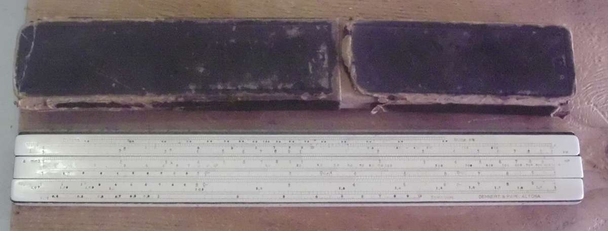 Sliding Rule - Dennert + Pape - Spain - vintage