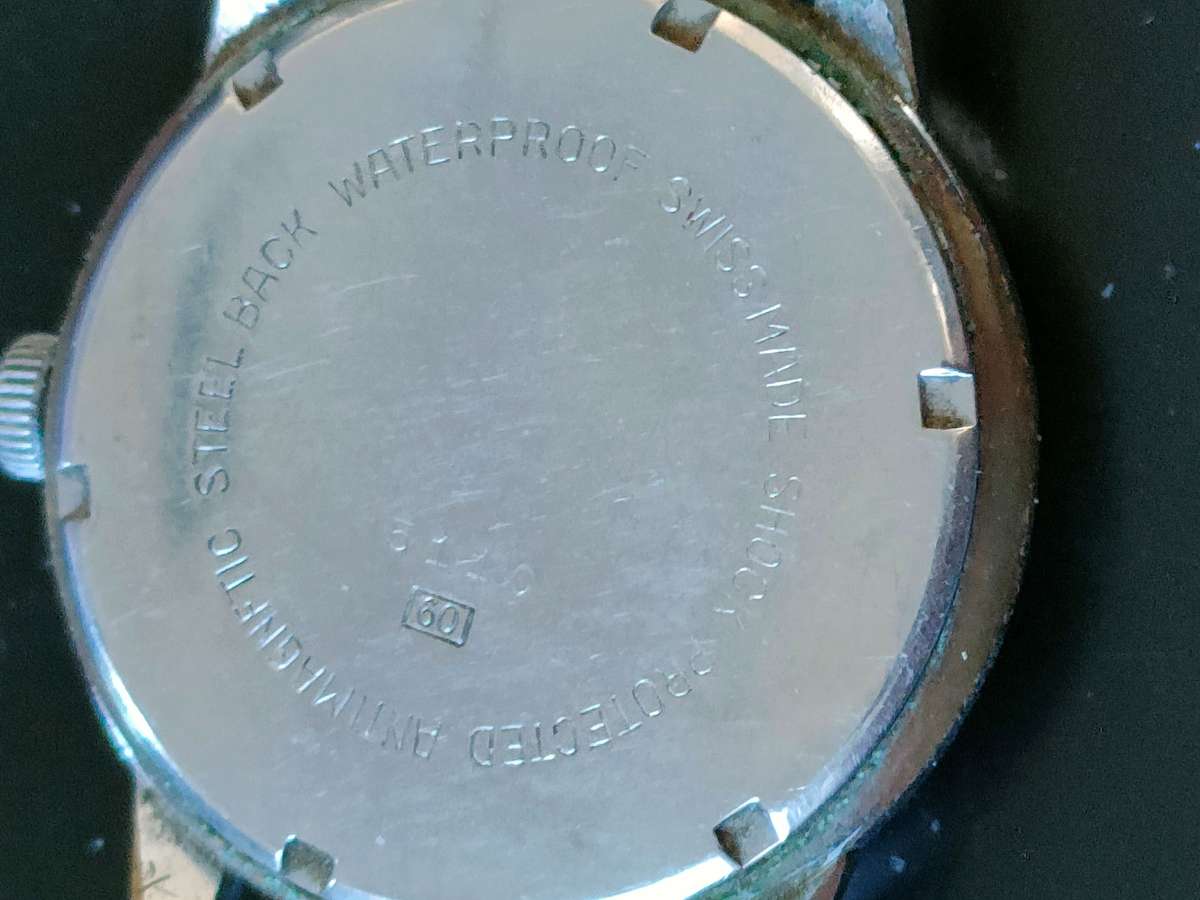 Vintage Benedict Incabloc Men's watch: 17 Jewels no strap but 100% working: Very Collectable