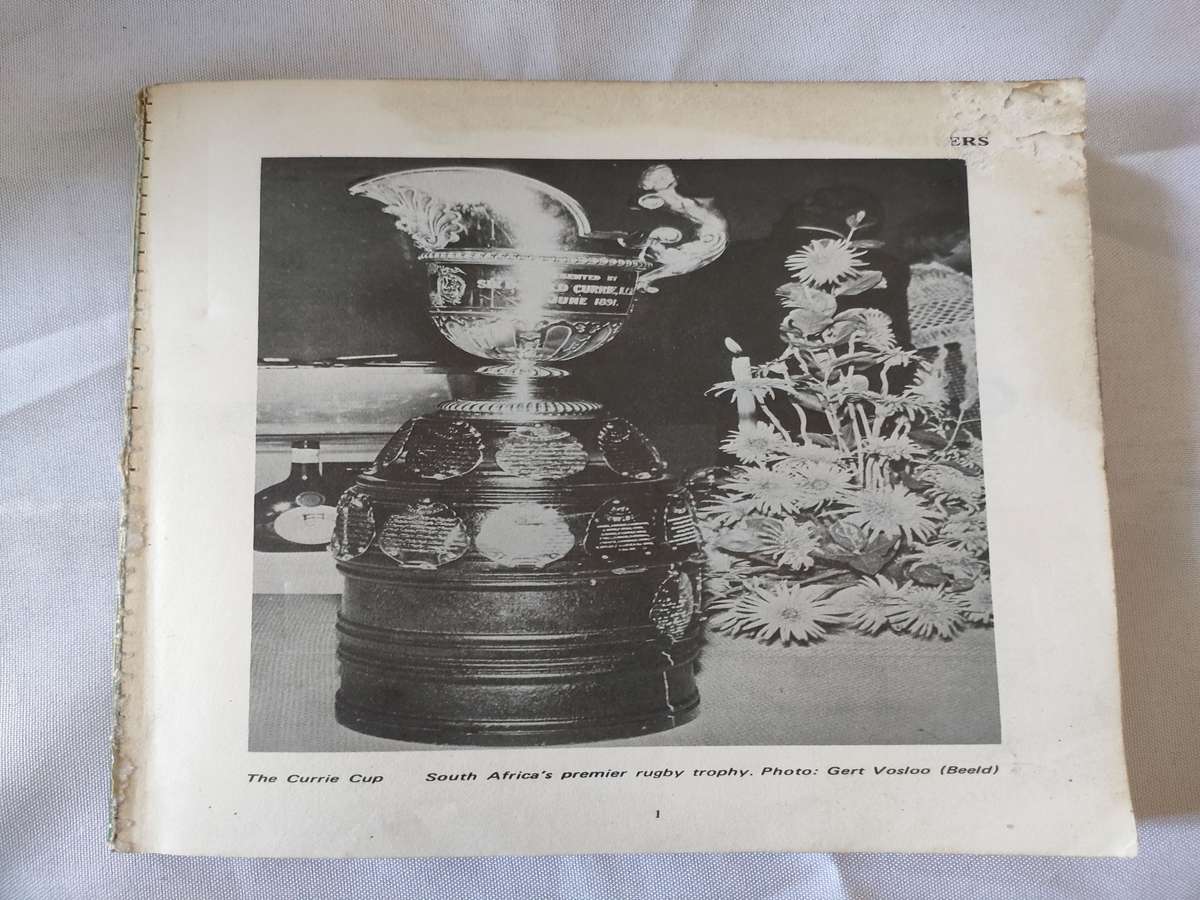 South African Rugby Annual: Good condition but without cover page