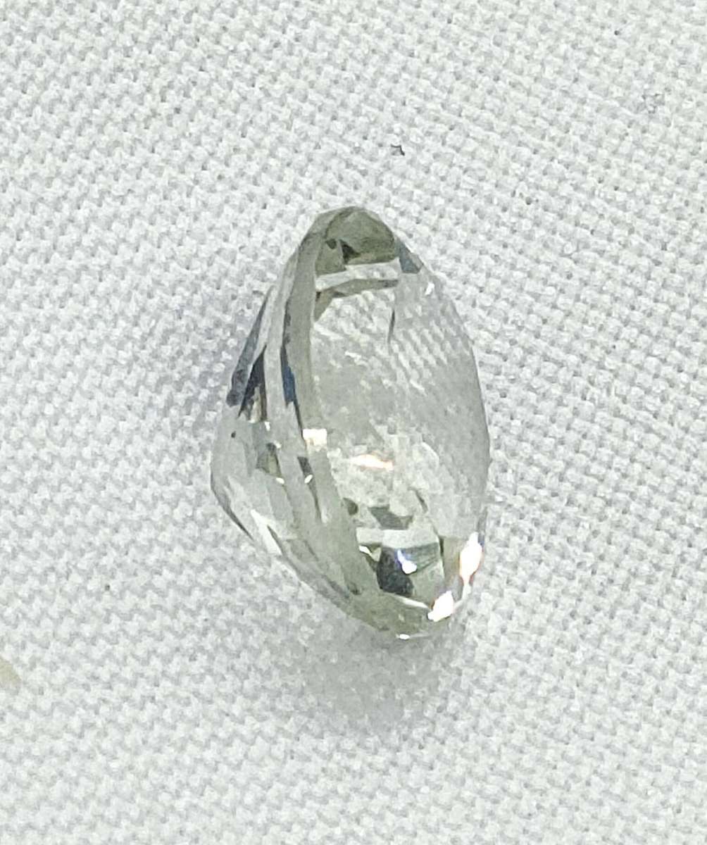 Natural light Green Amethyst- 11.2mm - oval cut - certification optional -8of 17 gemstones