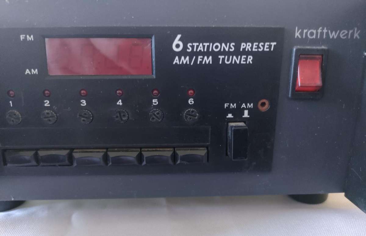 Kraftwerk 6 station preset AM/FM Tuner in good condition
