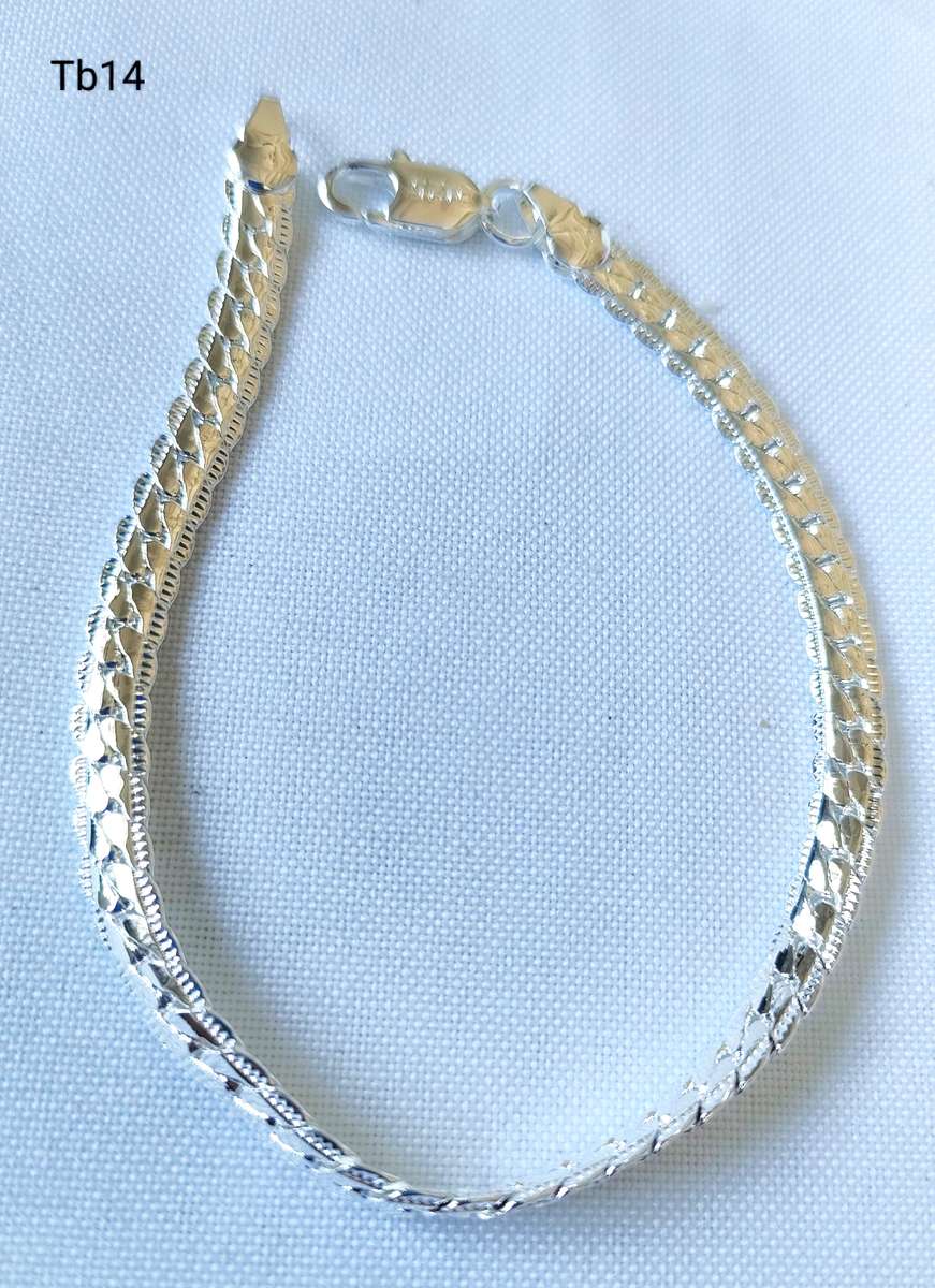 Silver bracelet - 925 stamp - length - 19 cm