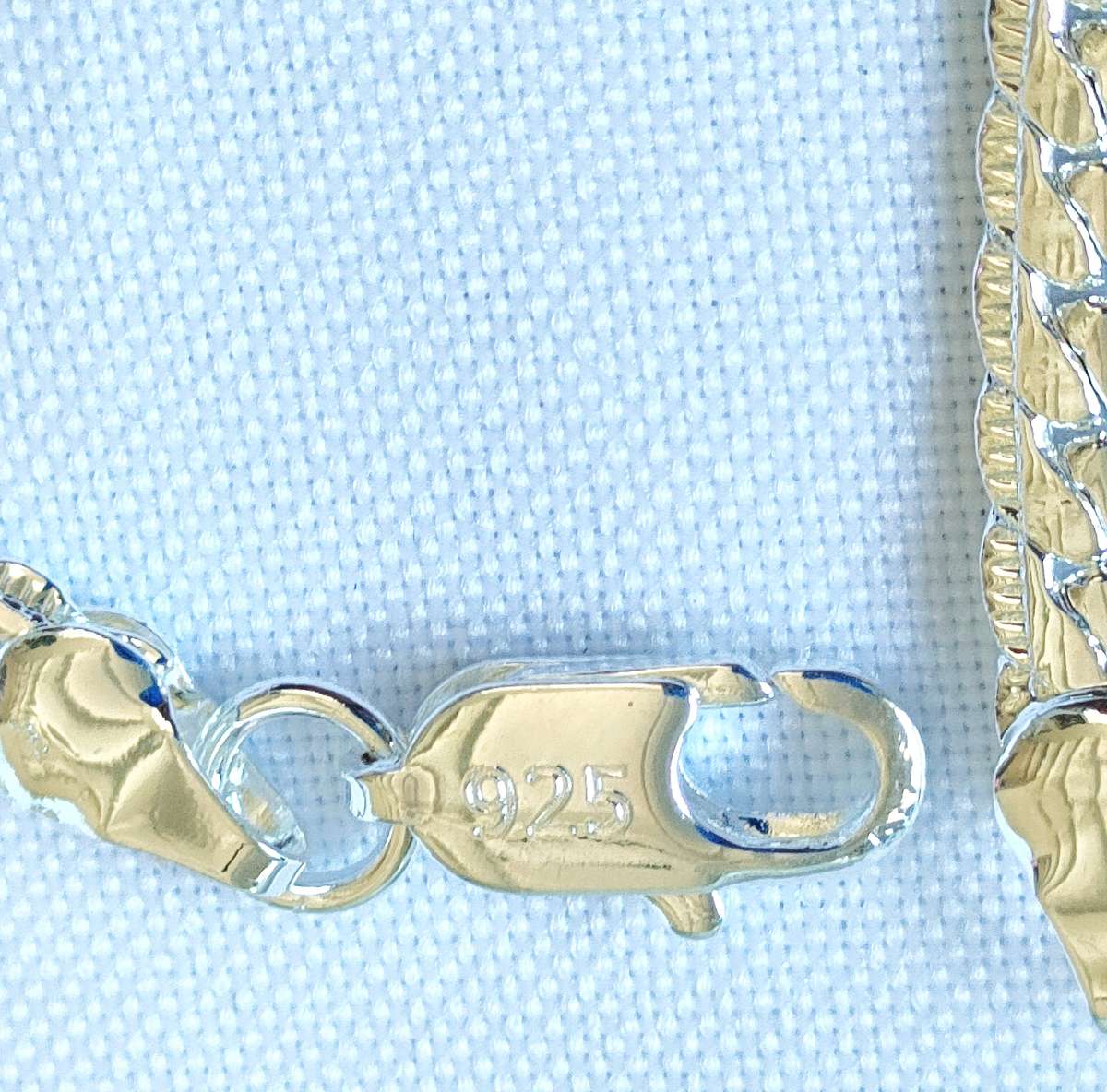 Silver bracelet - 925 stamp - length - 19 cm