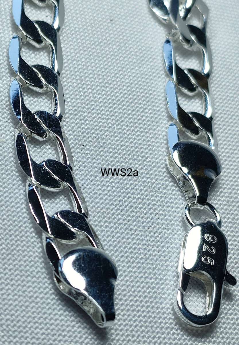 Silver filled bracelet - 925 mark- Length -19cm - Weight- 11.21g - quality statement item