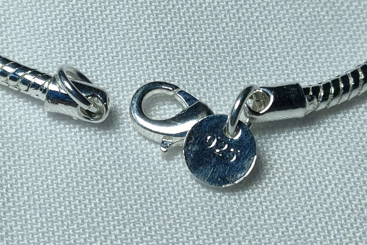 Sterling silver filled app 18 cm bracelet - marked 925 - great quality item