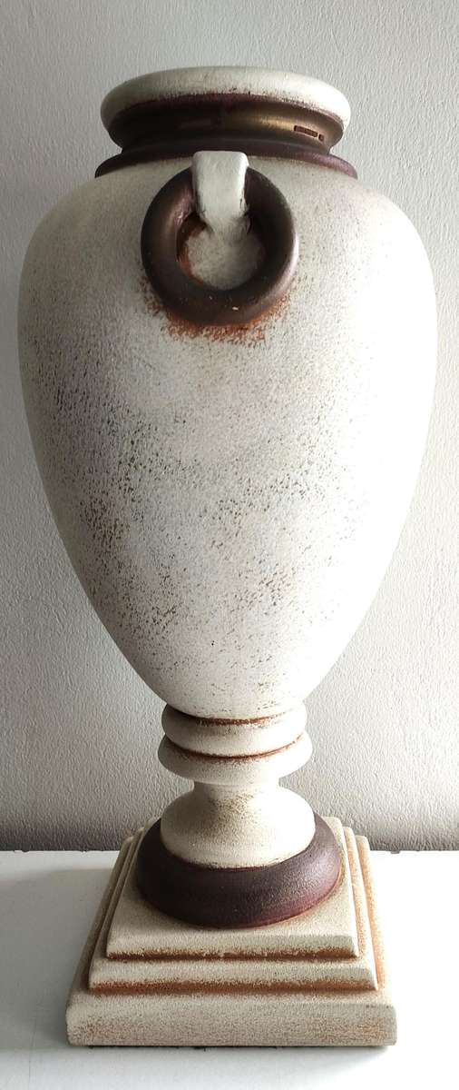 Large Vintage vase - 500 mm high - excellent condition, no damage - well-crafted plinth- unique item