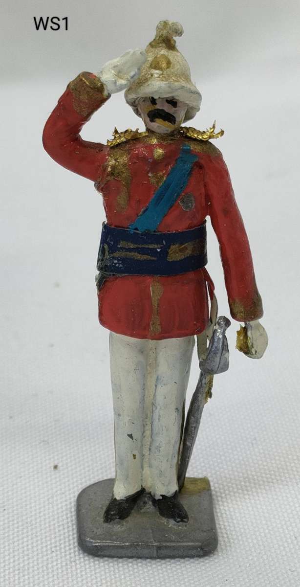 Gorgeous lead soldiers in a set of 18 - top condition - lot 1 of 6-tallest over 100mm high