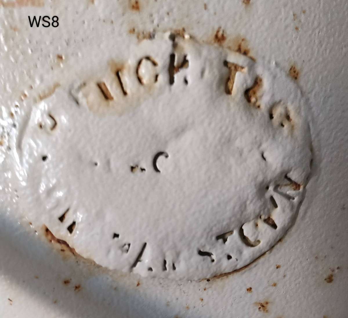 Vintage (1950's) aluminium cream can without lid- good condition - height 410 mm-diameter 275mm