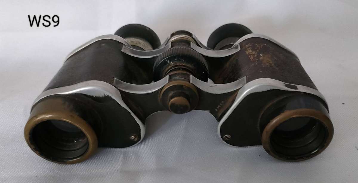 Vintage binoculars - decent condition- untested - 155 mm wide