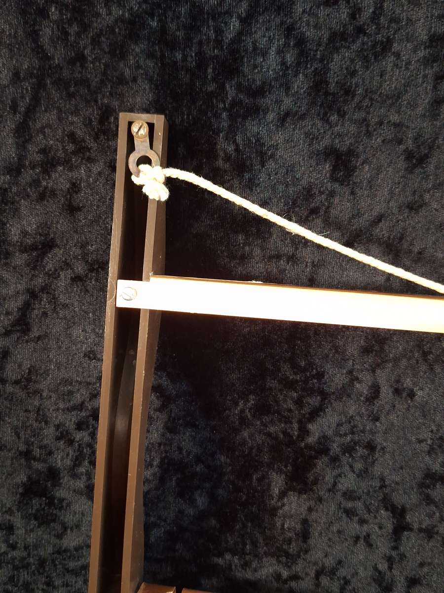 Vintage Medium Copper Plated and Plastic Teaspoon Display Shelf.