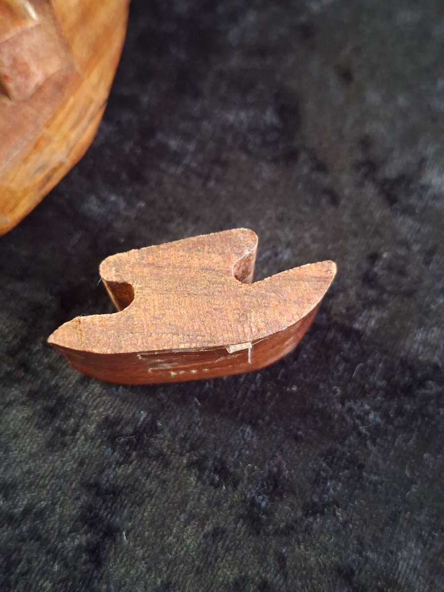 Vintage Wooden Hand Made Puzzle Box.