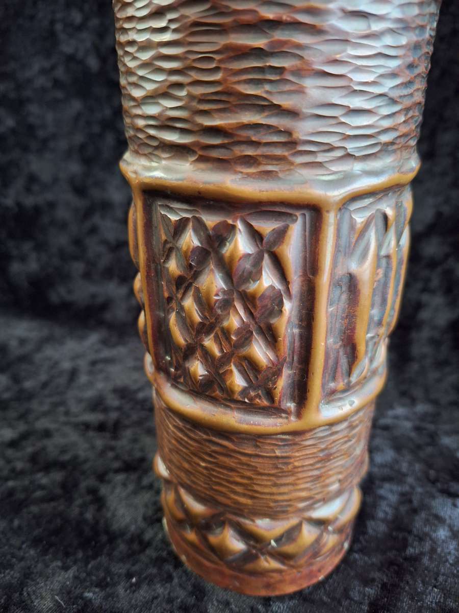 Beautiful Mid-Century Copper Vase.