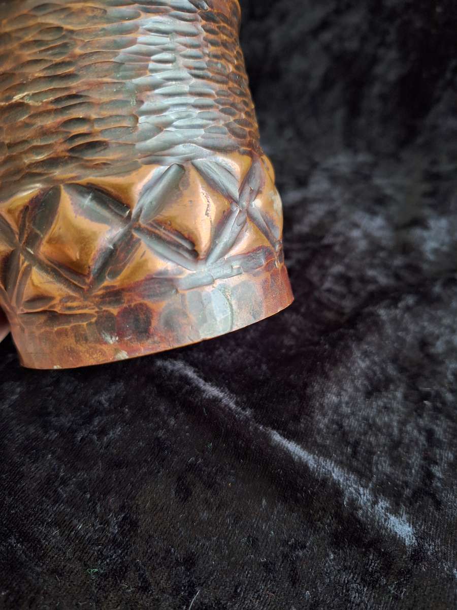 Beautiful Mid-Century Copper Vase.