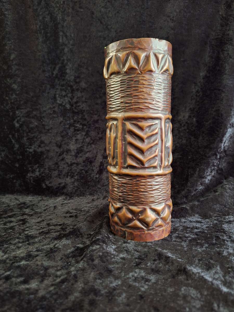 Beautiful Mid-Century Copper Vase.