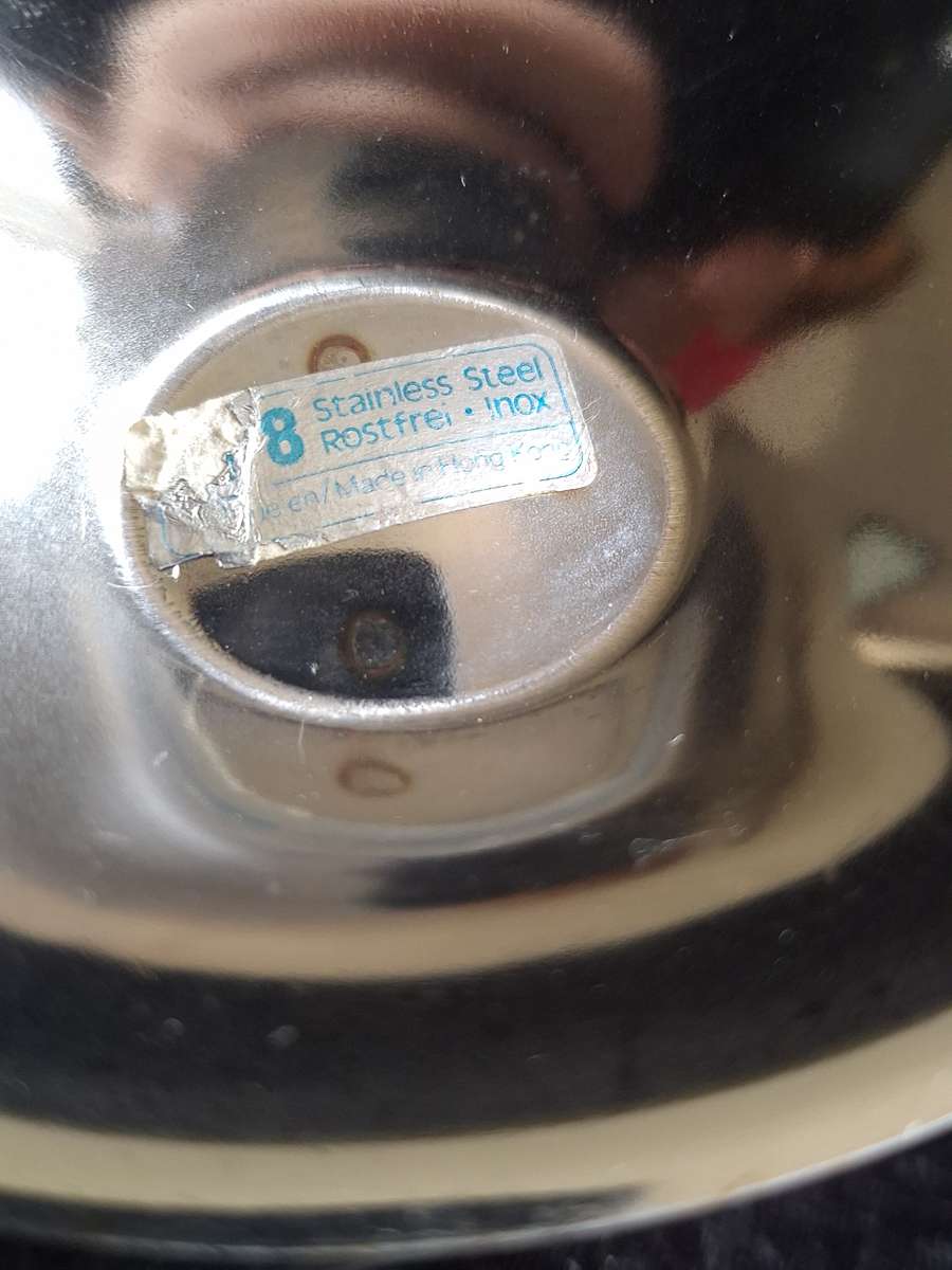 Vintage Stainless-Steel Gravy Boat