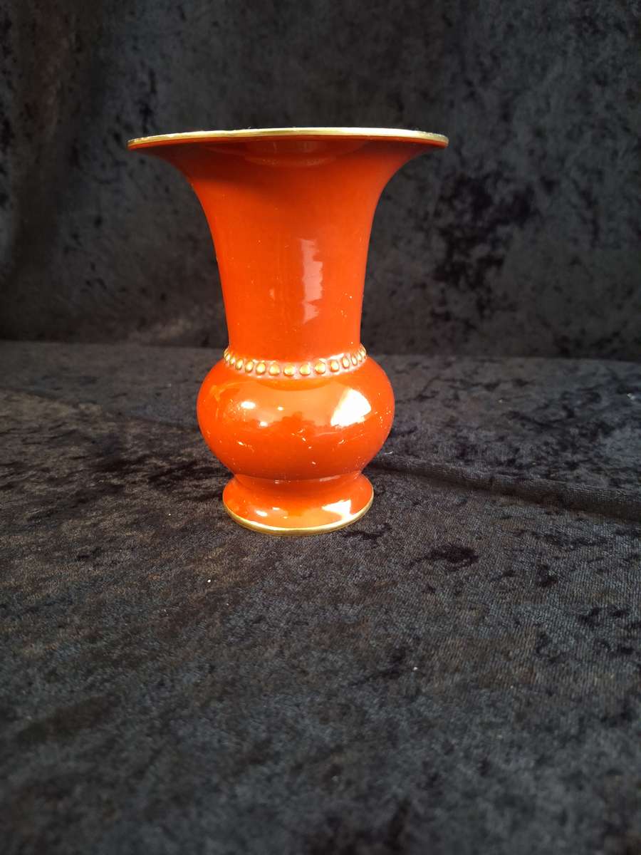 Stunning Vintage Art-Deco German Porcelain "Lorenze Hutshenreather" Vase.
