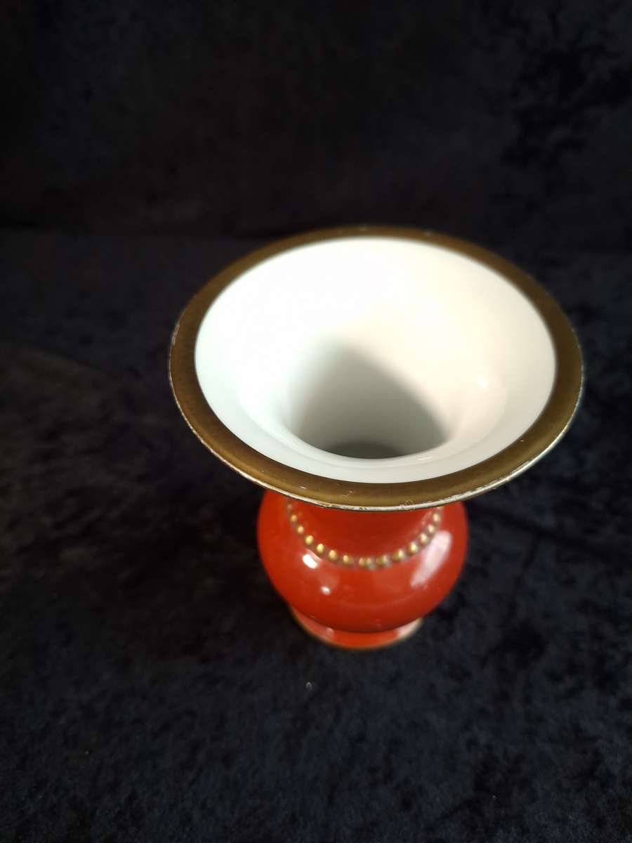 Stunning Vintage Art-Deco German Porcelain "Lorenze Hutshenreather" Vase.