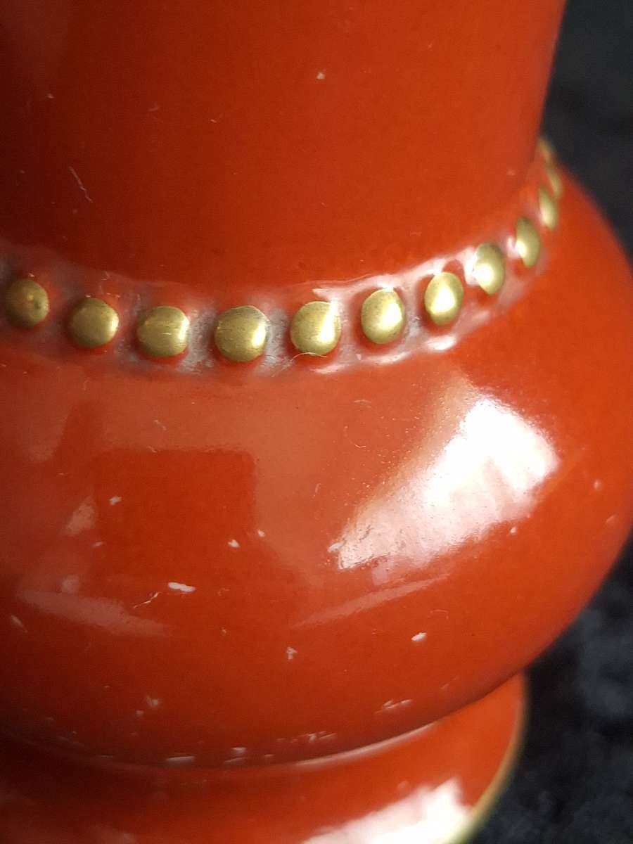 Stunning Vintage Art-Deco German Porcelain "Lorenze Hutshenreather" Vase.