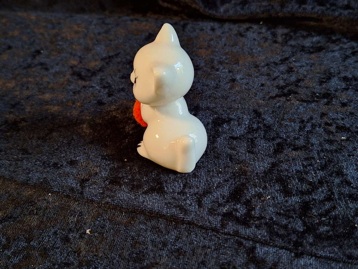 Vintage Italian Tivoli Original Porcelain Cat.