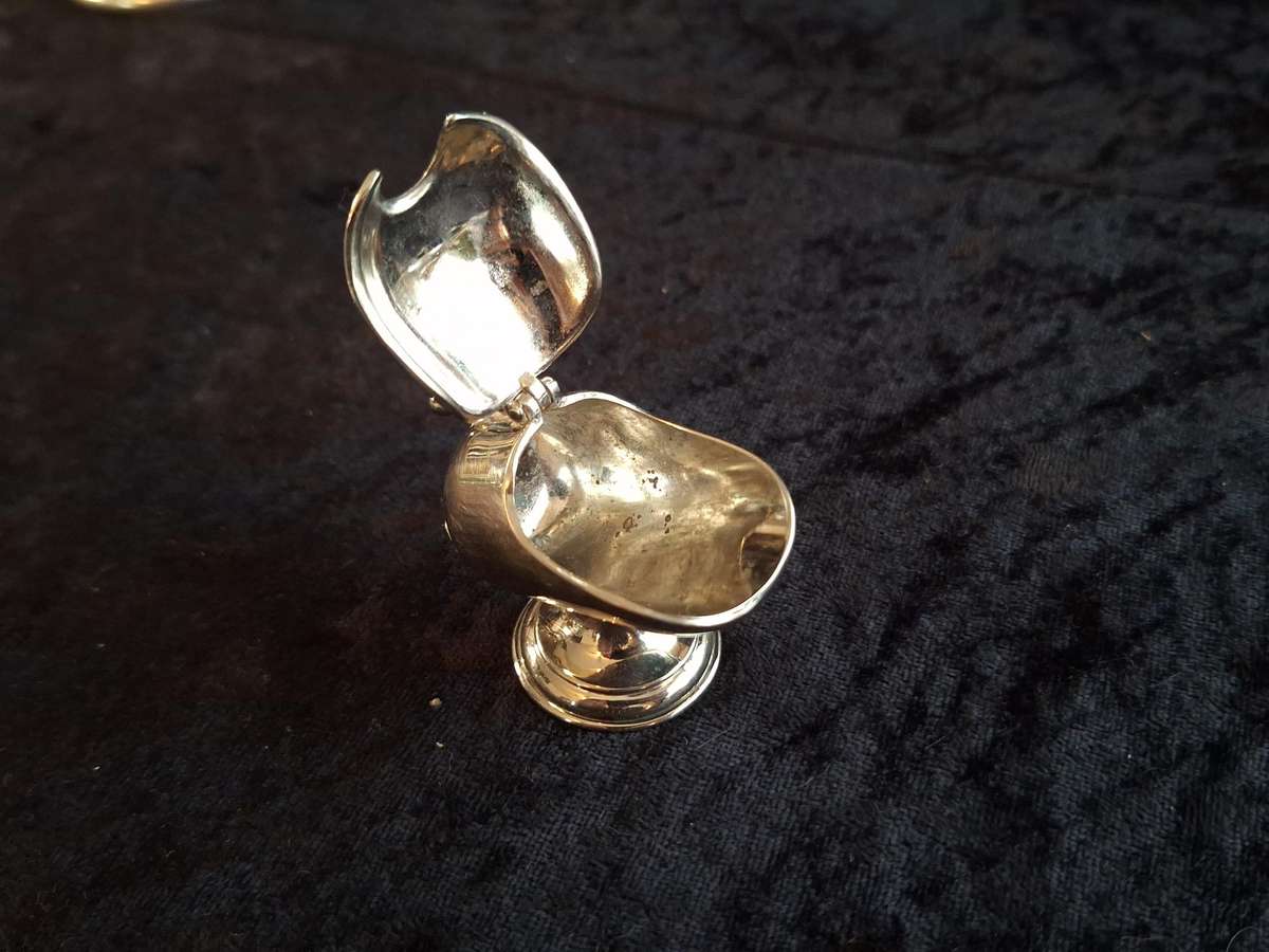 Vintage Silver Plate Salt