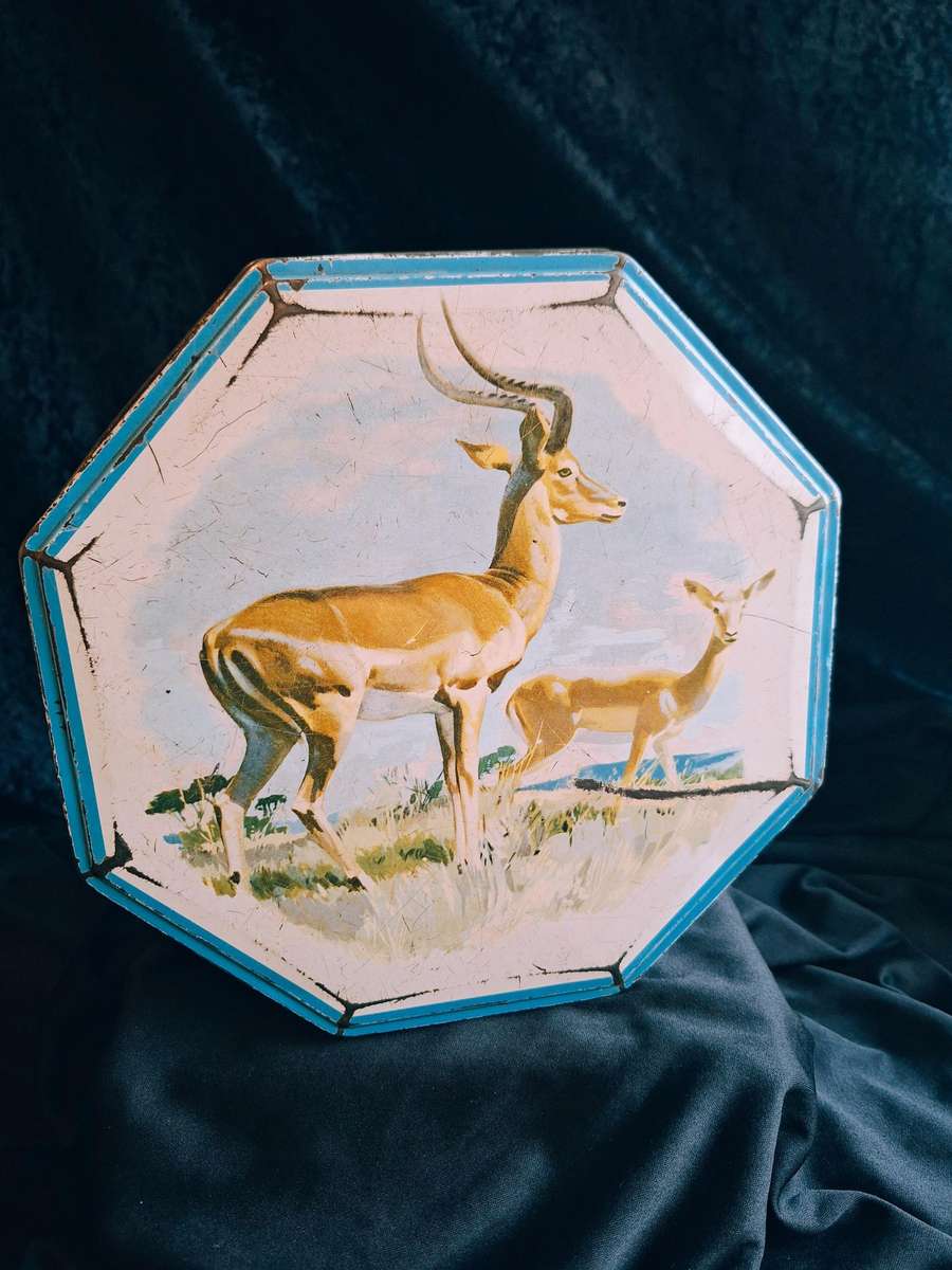 Vintage T.W. Beckett & Co. Ltd. Coffee Tin