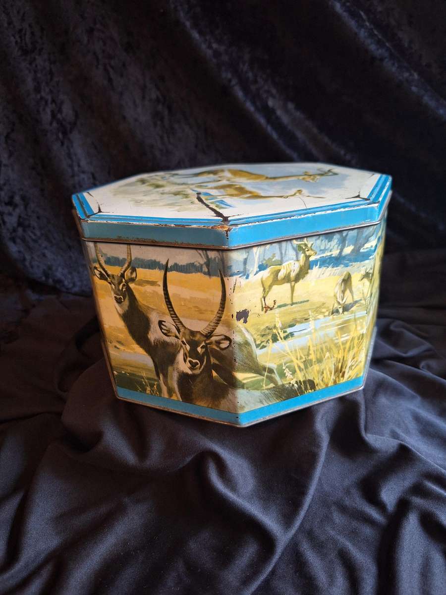 Vintage T.W. Beckett & Co. Ltd. Coffee Tin
