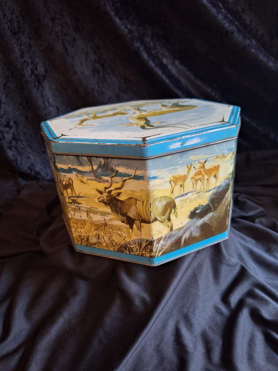 Vintage T.W. Beckett & Co. Ltd. Coffee Tin