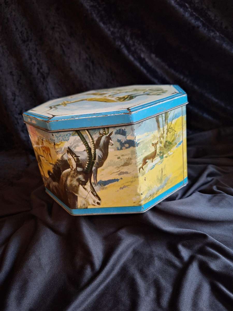 Vintage T.W. Beckett & Co. Ltd. Coffee Tin