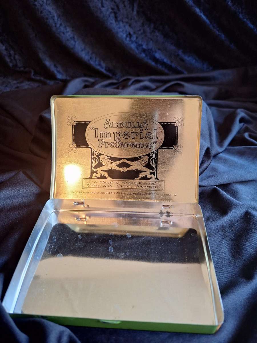 Vintage Abdulla Imperial Cigarettes Tin