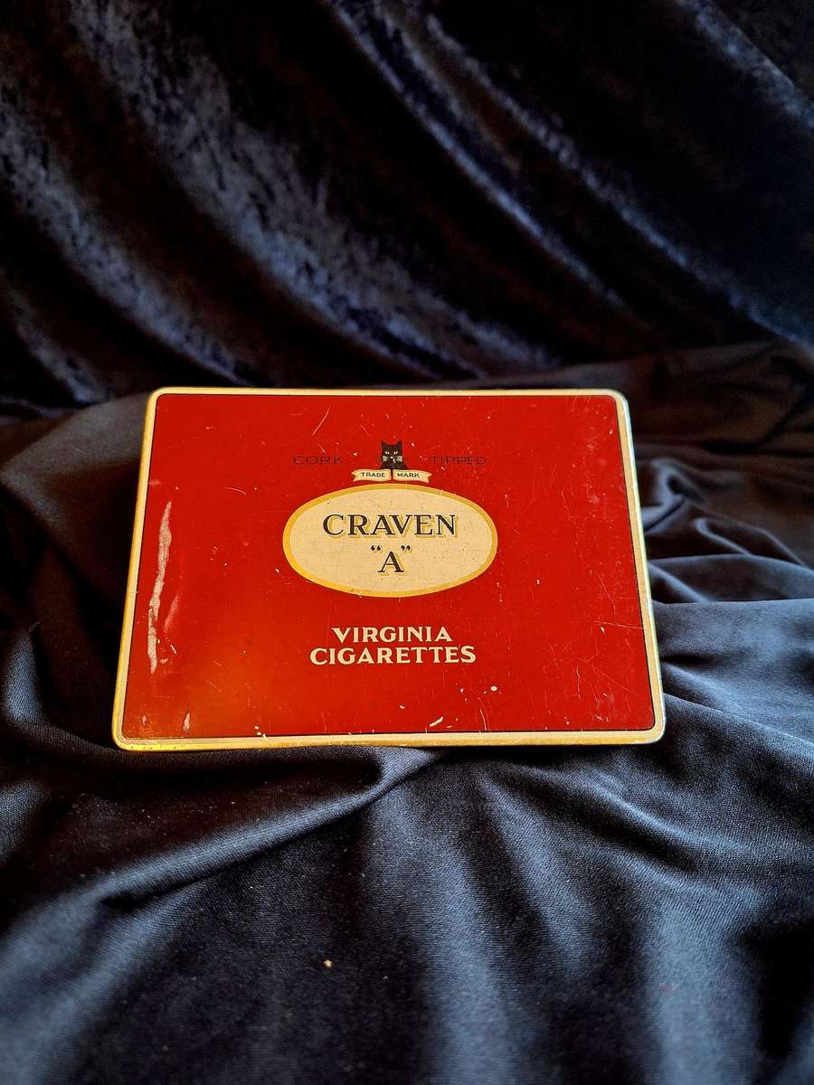 Vintage Craven A Cigarettes Tin